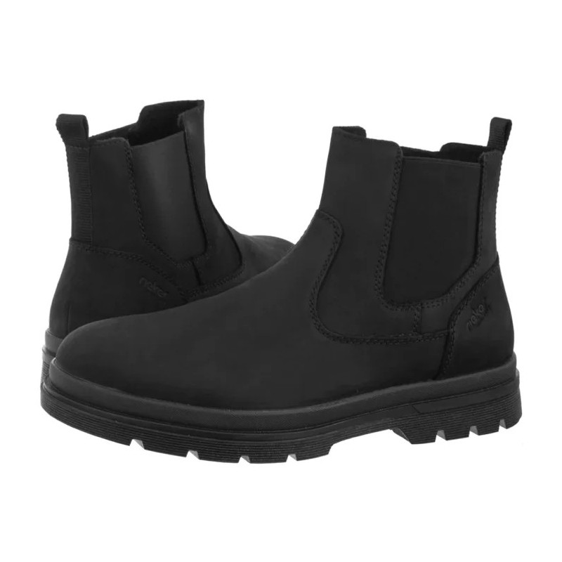 Rieker Czarne F7051-00 Black (RI314-b) batai