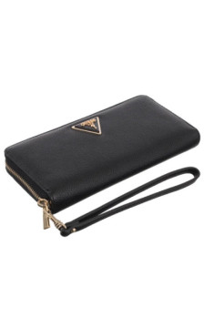 Guess Laurel II Slg Large Zip Around SWBG74 59146 Black (GU789-b) rankinė