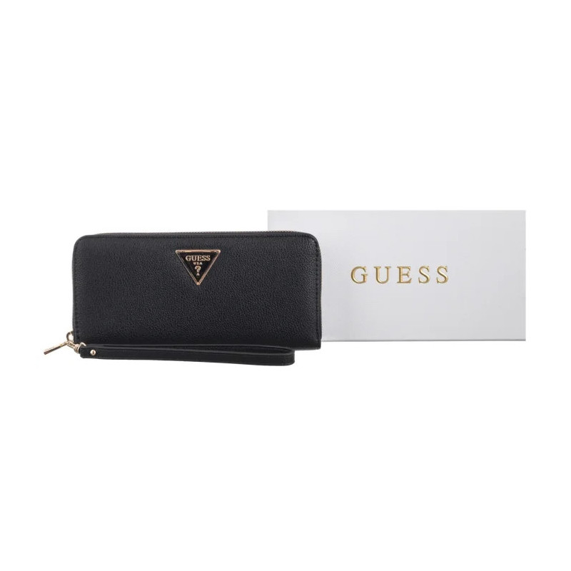 Guess Laurel II Slg Large Zip Around SWBG74 59146 Black (GU789-b) rankinė