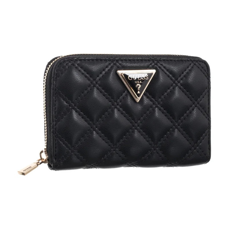 Guess Giully II Slg Med Zip Around SWQG96 73140 Black (GU808-a) rankinė