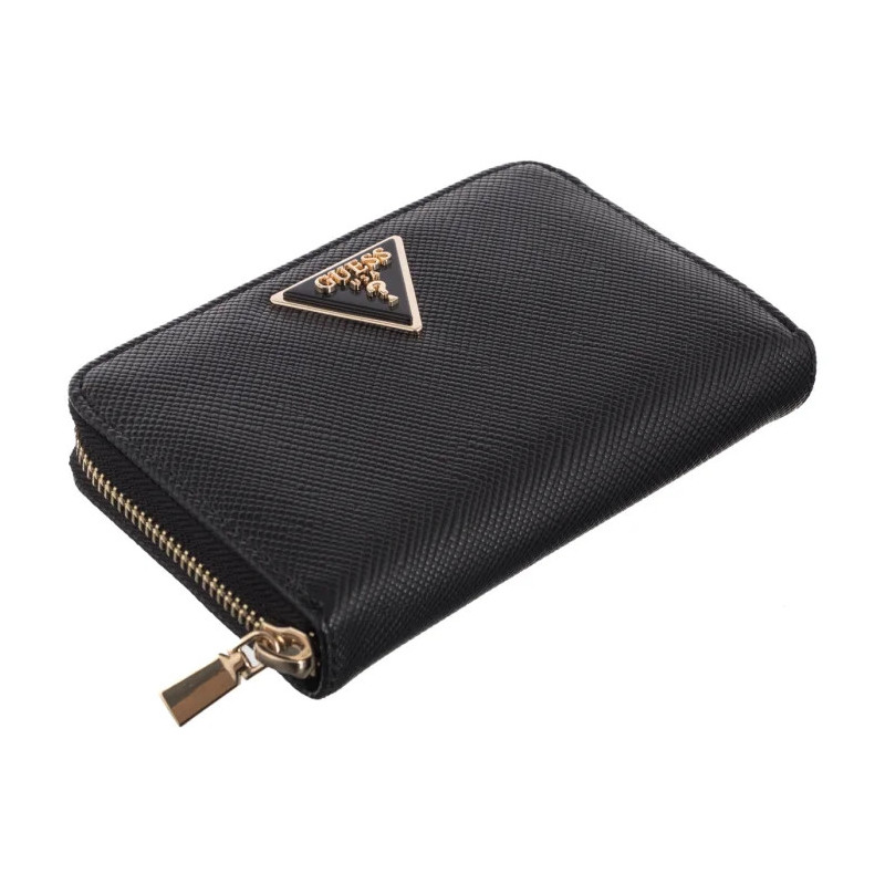 Guess Laurel II Slg Med Zip Around SWZG74 59140 Black (GU809-a) rankinė