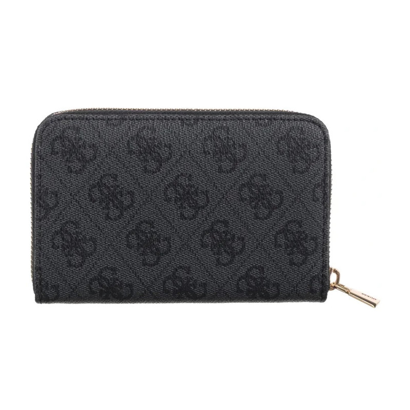 Guess Laurel II Slg Med Zip Around SWSG74 59140 Coal Logo (GU810-a) rankinė