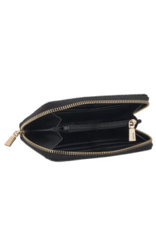 Guess Laurel II Slg Med Zip Around SWSG74 59140 Coal Logo (GU810-a) rankinė