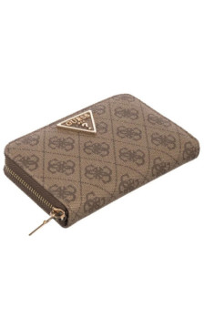 Guess Laurel II Slg Med Zip Around SWSG74 59140 Latte Logo (GU810-b) rankinė