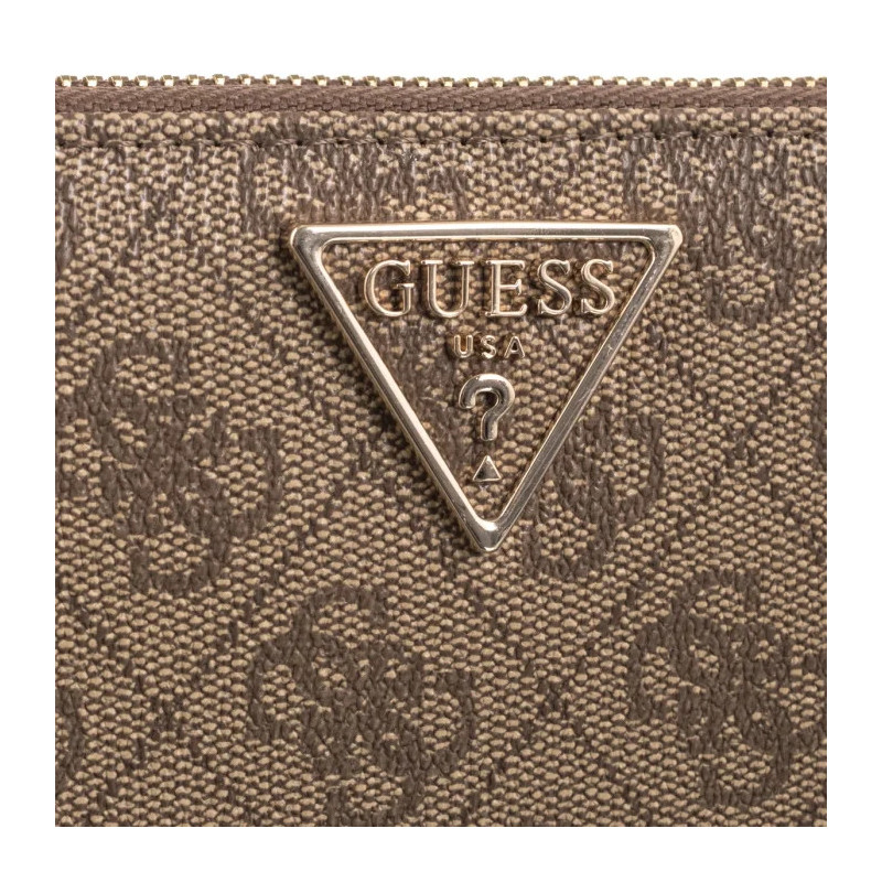 Guess Laurel II Slg Med Zip Around SWSG74 59140 Latte Logo (GU810-b) rankinė
