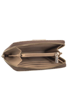 Guess Laurel II Slg Med Zip Around SWSG74 59140 Latte Logo (GU810-b) rankinė