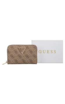 Guess Laurel II Slg Med Zip Around SWSG74 59140 Latte Logo (GU810-b) rankinė