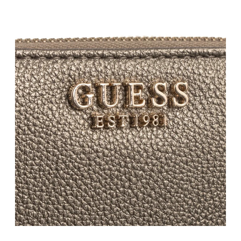 Guess Laurel II Slg Small Zip Around SWBG74 59137 Pewter (GU811-b) rankinė