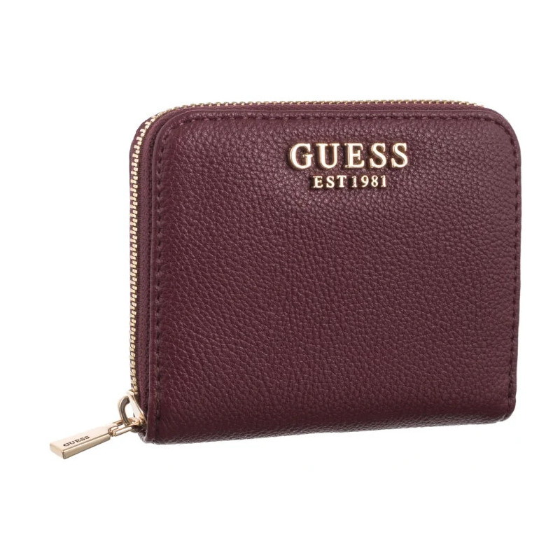 Guess Laurel II Slg Small Zip Around SWBG74 59137 Wine (GU811-c) rankinė