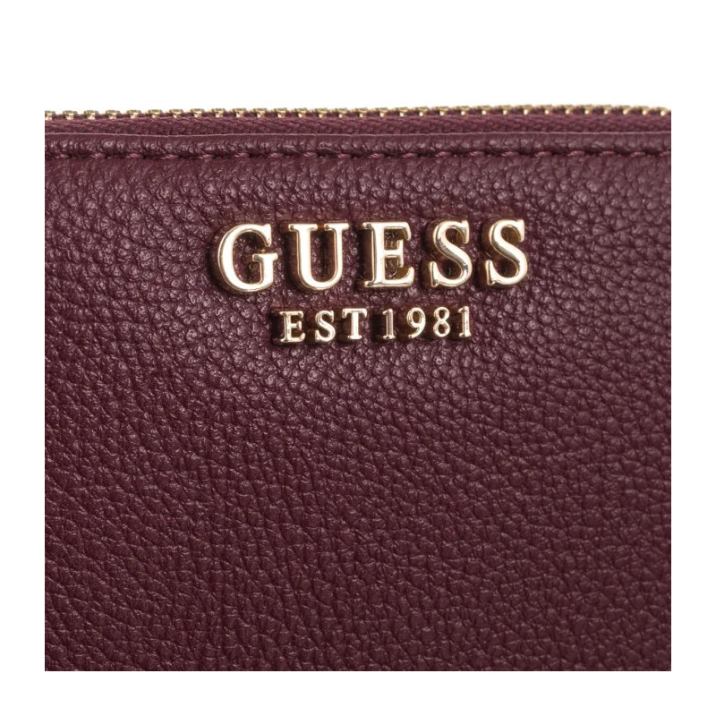 Guess Laurel II Slg Small Zip Around SWBG74 59137 Wine (GU811-c) rankinė