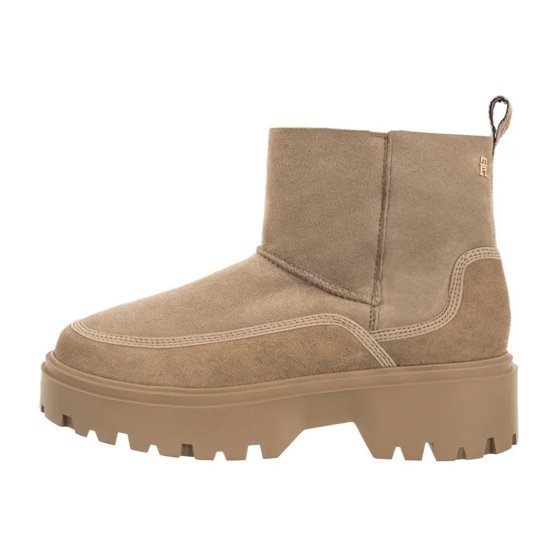 Tommy Hilfiger Real Shearling Pullon Snowboot Horsedish FW0FW08997 ACC (TH1416-a) batai