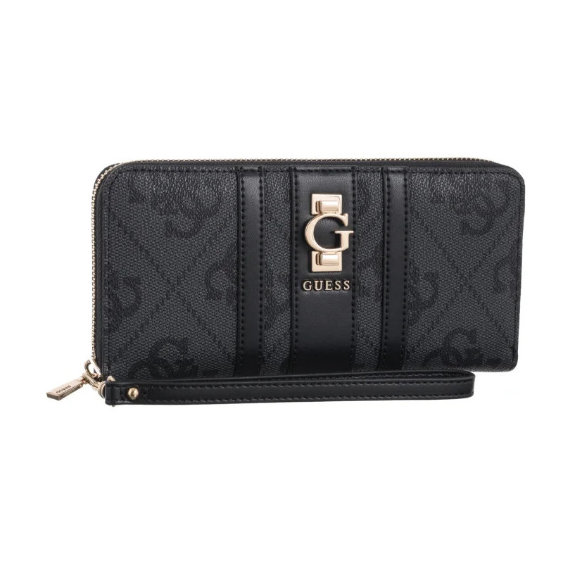 Guess Erenia Slg Large Zip Around SWSO78 38146 Coal Logo  (GU814-a) rankinė