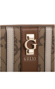 Guess Erenia Slg Large Zip Around SWSO78 38146 Latte Logo  (GU814-b) rankinė
