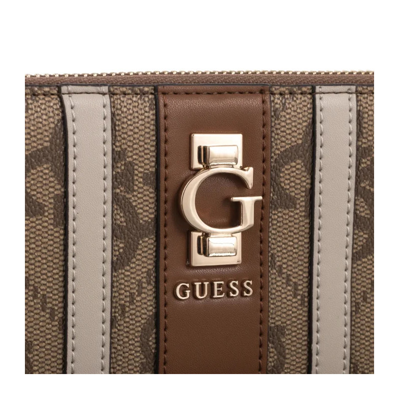 Guess Erenia Slg Large Zip Around SWSO78 38146 Latte Logo  (GU814-b) rankinė