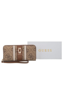 Guess Erenia Slg Large Zip Around SWSO78 38146 Latte Logo  (GU814-b) rankinė
