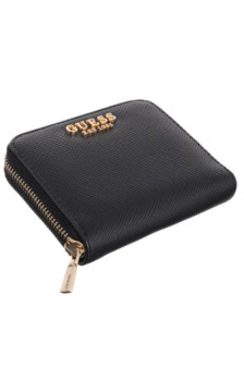 Guess Laurel II Slg Small Zip Around SWZG74 59137 Black (GU815-a) rankinė