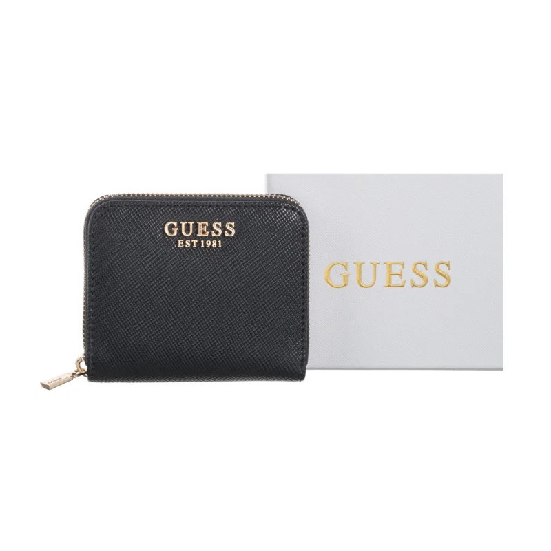 Guess Laurel II Slg Small Zip Around SWZG74 59137 Black (GU815-a) rankinė