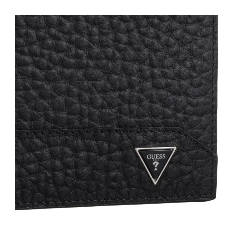 Guess Torino Bifold M Double SMBAGR LEA24 BLA (GU816-a) rankinė