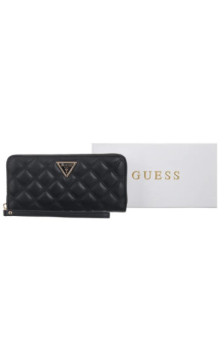 Guess Giully II Slg Large Zip Around SWQG96 73146 Black (GU820-a) rankinė