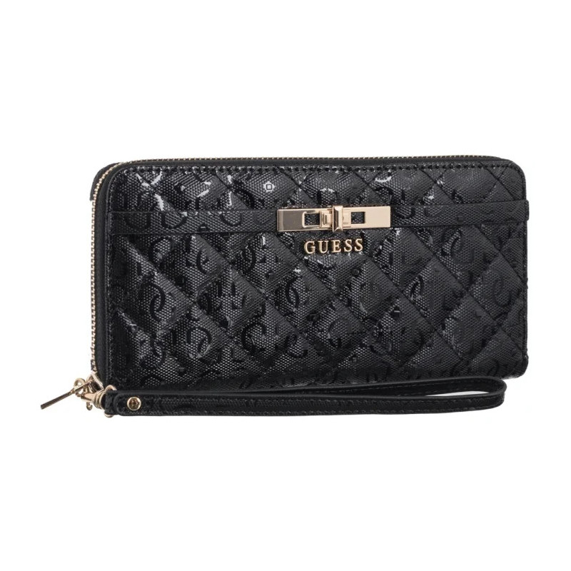 Guess Idra Slg Large Zip Around SWGG81 57146 Black (GU821-a) rankinė