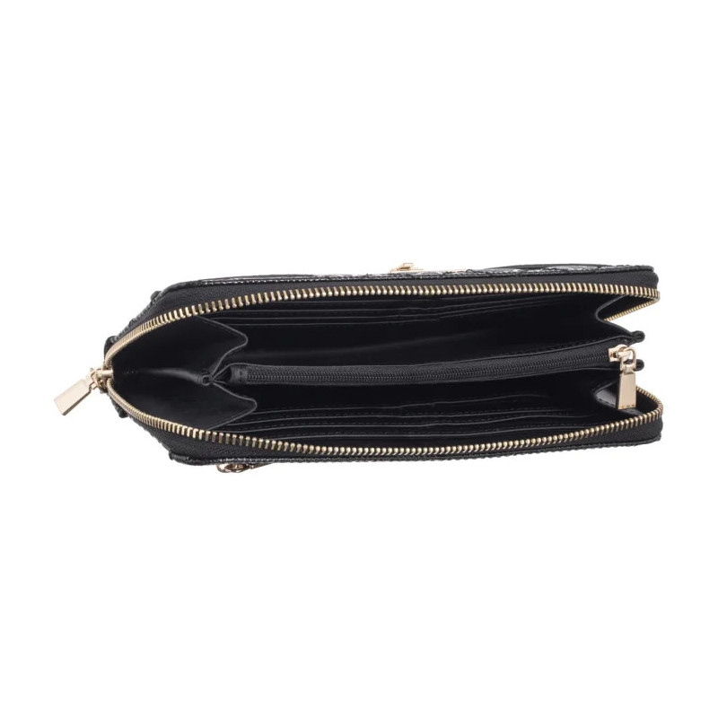 Guess Idra Slg Large Zip Around SWGG81 57146 Black (GU821-a) rankinė