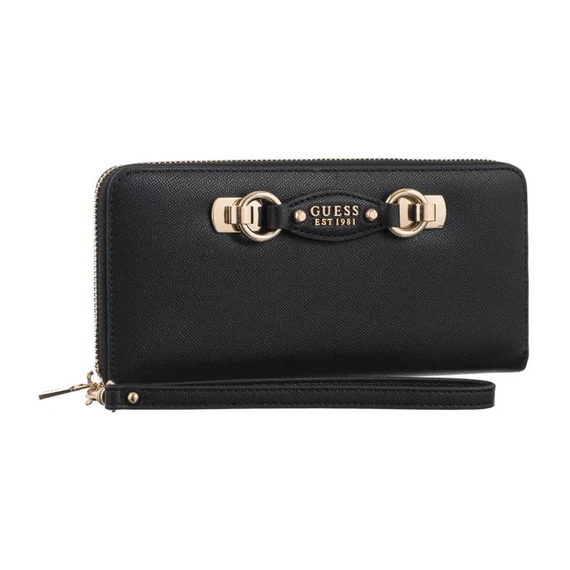 Guess Mimima Slg Large Zip Around SWBG80 145146 Black (GU822-a) rankinė