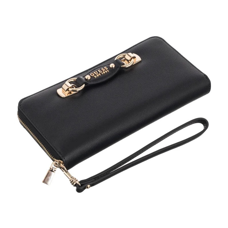 Guess Mimima Slg Large Zip Around SWBG80 145146 Black (GU822-a) rankinė