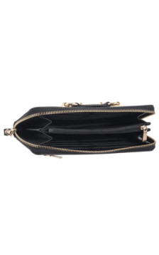 Guess Mimima Slg Large Zip Around SWBG80 145146 Black (GU822-a) rankinė