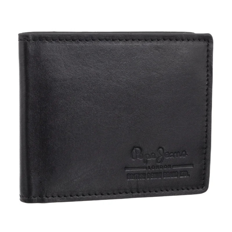 Pepe Jeans Tate Wallet Black PM070387 999 (PE91-a) rankinė