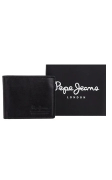 Pepe Jeans Tate Wallet Black PM070387 999 (PE91-a) rankinė