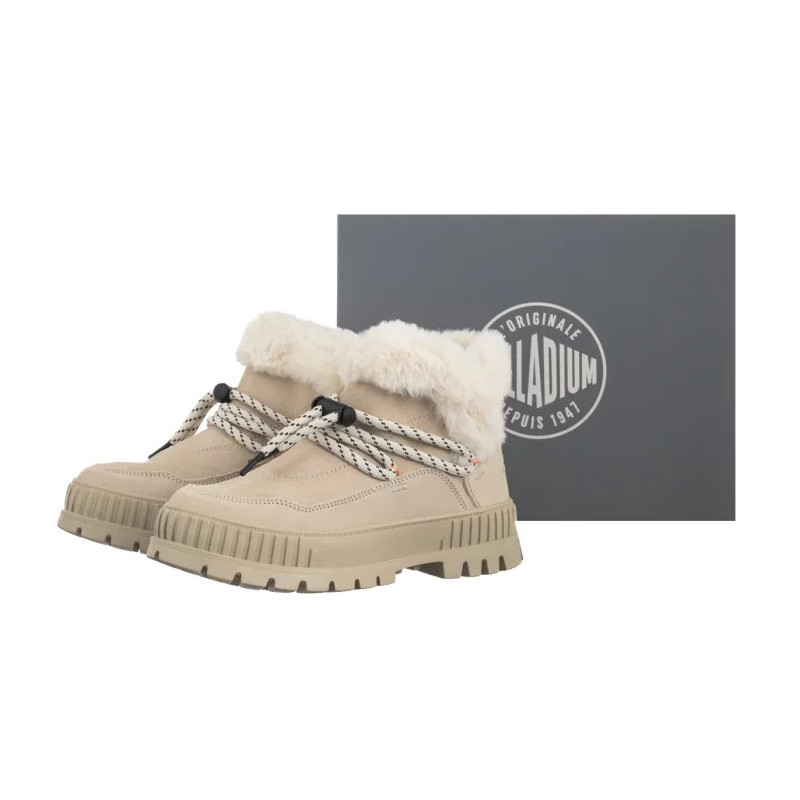 Palladium Pallashock Lo Hilver Almond Milk 99516-175-M (PA153-a) batai