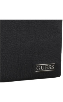 Guess Boston Bifold S SMNEBR LEA20 BLA (GU817-a) rankinė
