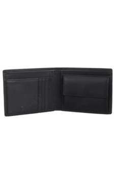 Guess Boston Bifold S SMNEBR LEA20 BLA (GU817-a) rankinė