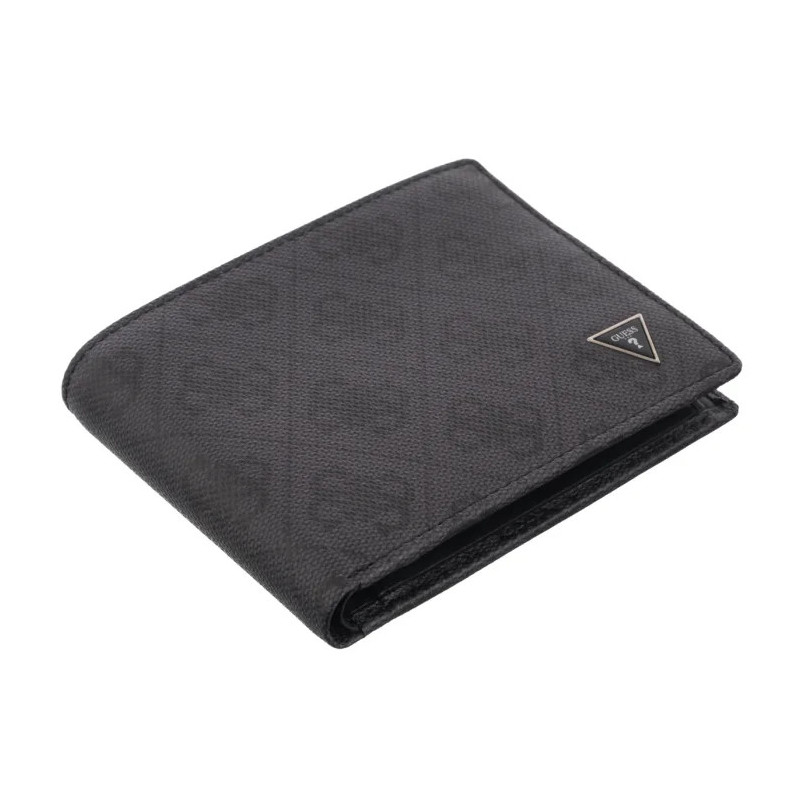 Guess Milano Bifold M Double SMVELE LEA24 BLA (GU818-a) rankinė