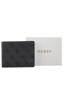 Guess Milano Bifold M Double SMVELE LEA24 BLA (GU818-a) rankinė