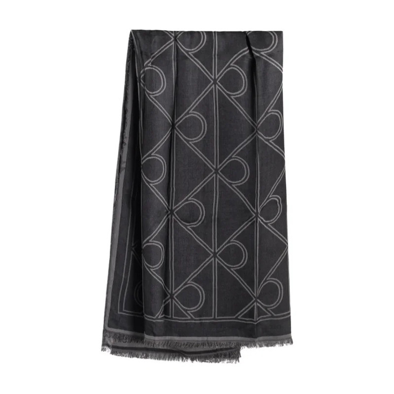 Calvin Klein Emblem Contrast Lw Square Sc Charcoal LV04D0862G UB1 (CK704-a) aksesuaras