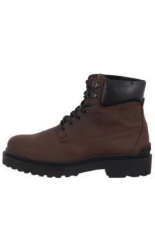 Tommy Hilfiger Tjm Lace Up Boot Leather Legacy Brown EM0EM01629 GV0 (TH1415-a) žygio batai