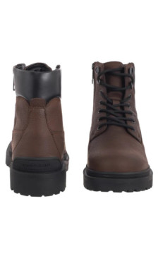 Tommy Hilfiger Tjm Lace Up Boot Leather Legacy Brown EM0EM01629 GV0 (TH1415-a) žygio batai