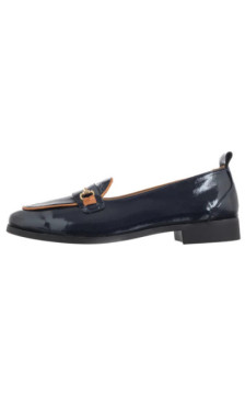 Venezia Granatowe Lakierowane V467-0627-04NAV (VE887-a) batai