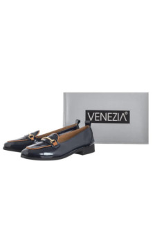 Venezia Granatowe Lakierowane V467-0627-04NAV (VE887-a) batai