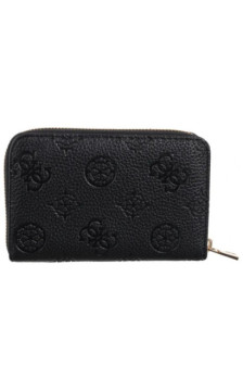 Guess Cresidia II Slg Medium Zip Around SWPD98 88140 Black Logo (GU786-b) rankinė
