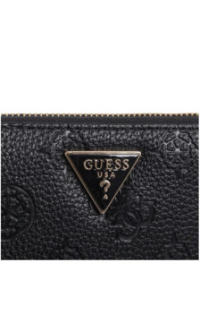 Guess Cresidia II Slg Medium Zip Around SWPD98 88140 Black Logo (GU786-b) rankinė