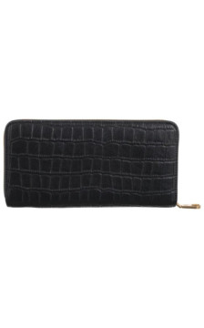 Calvin Klein CK Croc Long Zip Around Black LV04F1096G UB1 (CK705-a) rankinė
