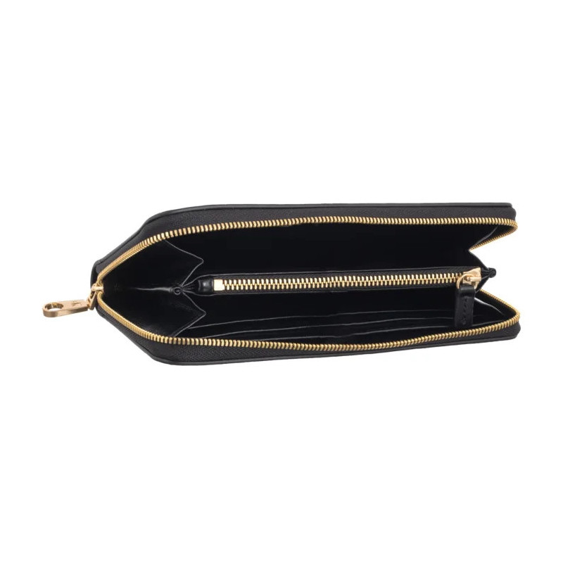 Calvin Klein CK Croc Long Zip Around Black LV04F1096G UB1 (CK705-a) rankinė