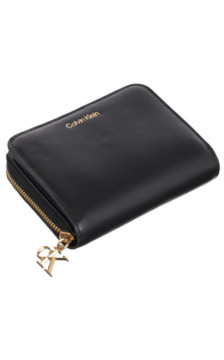 Calvin Klein CK Medium Flap Zip Around Black LV04F1075G UB1 (CK706-a) rankinė