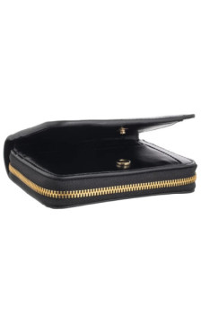 Calvin Klein CK Medium Flap Zip Around Black LV04F1075G UB1 (CK706-a) rankinė