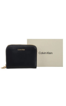 Calvin Klein CK Medium Flap Zip Around Black LV04F1075G UB1 (CK706-a) rankinė