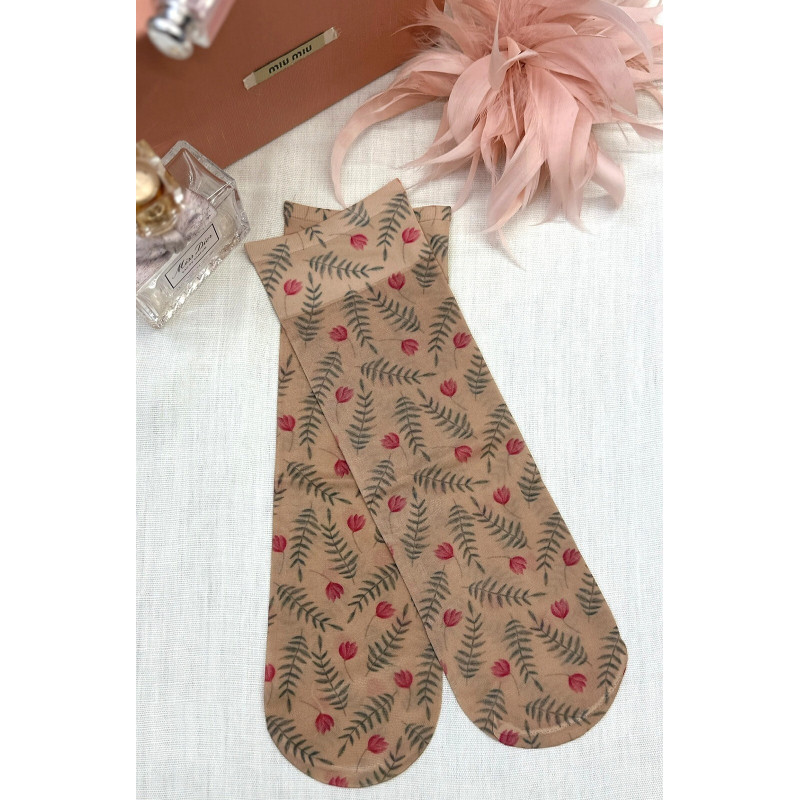 Magnetis moteriškos kojinės su likra