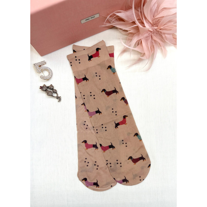 Magnetis moteriškos kojinės su likra