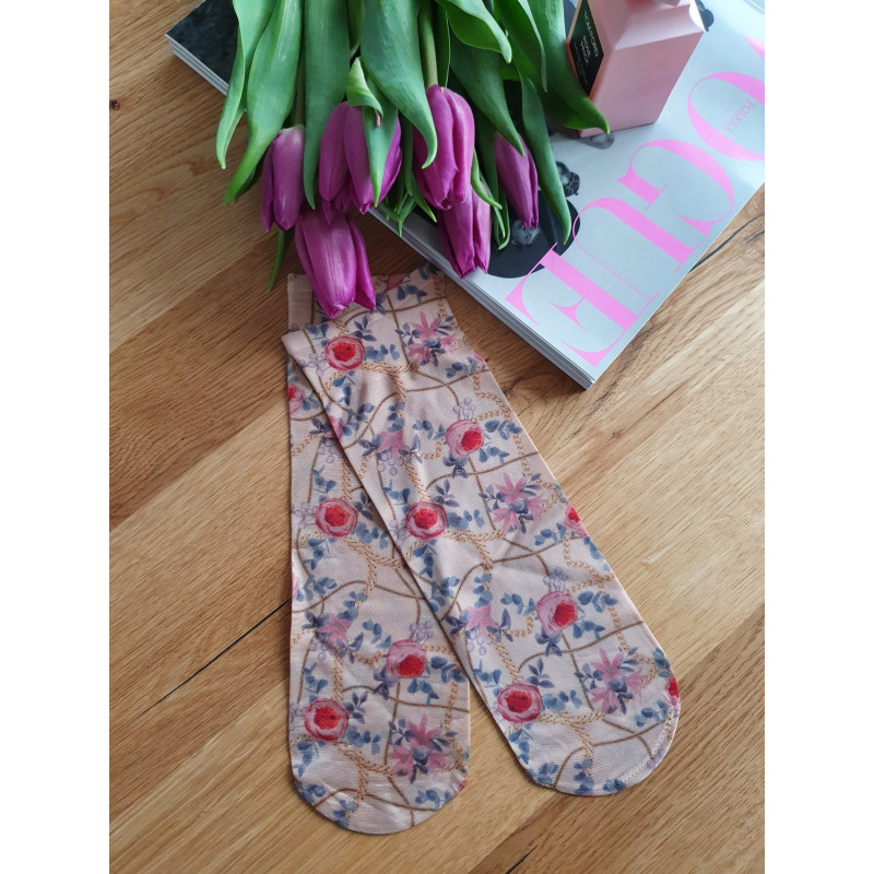 Magnetis moteriškos kojinės su likra